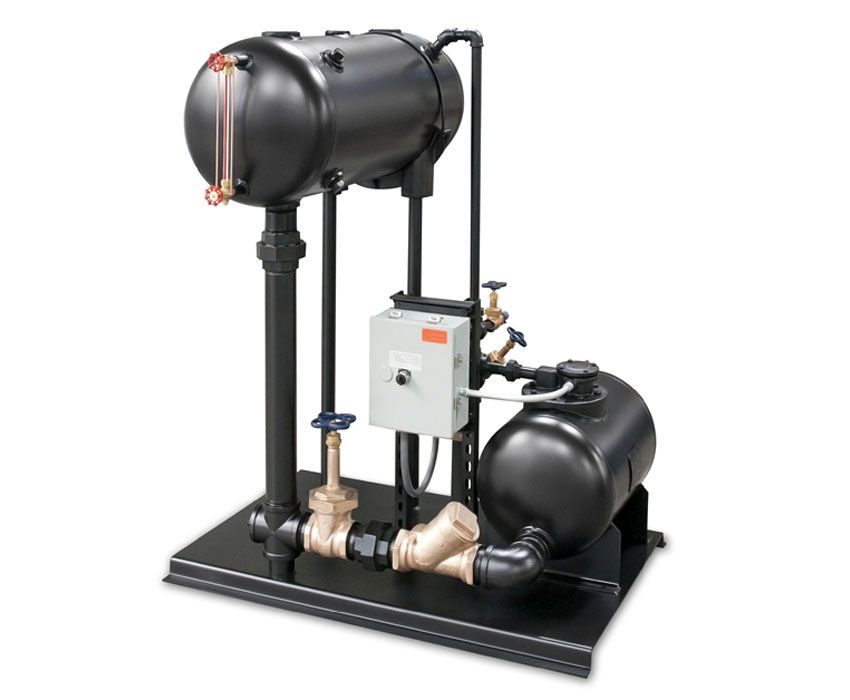 Pompa per condensato con regolatore di livello con galleggiante
